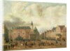 Announcement of the Peace of Breda in the Grote Markt, Haarlem, c.1667 by Gillis Rombouts