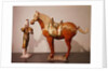 Horse and groom, Tang Dynasty by School Chinese