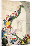 The Exhibition Stare Case, c.1800 by Thomas Rowlandson