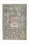 Titlepage introducing English translation of the Great Bible by English School