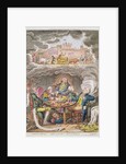 Delicious Dreams! Castles in the Air! Glorious Prospects! vide An Afternoon Nap after the Fatigue of an Official Dinner by James Gillray