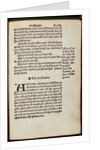 Old Testament text page from the first edition of the Tyndale Bible by English School