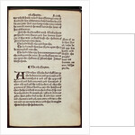 Old Testament text page from the first edition of the Tyndale Bible by English School