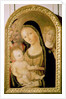 Madonna and Child with SS. Catherine and Christopher, 1470 by Matteo di Giovanni di Bartolo