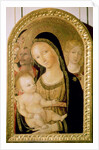 Madonna and Child with SS. Catherine and Christopher, 1470 by Matteo di Giovanni di Bartolo
