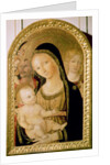 Madonna and Child with SS. Catherine and Christopher, 1470 by Matteo di Giovanni di Bartolo