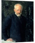 Portrait of Piotr Ilyich Tchaikovsky, Russian composer, 1893 by Nikolai Dmitrievich Kuznetsov