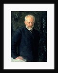 Portrait of Piotr Ilyich Tchaikovsky, Russian composer, 1893 by Nikolai Dmitrievich Kuznetsov