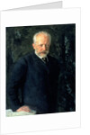 Portrait of Piotr Ilyich Tchaikovsky, Russian composer, 1893 by Nikolai Dmitrievich Kuznetsov