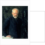 Portrait of Piotr Ilyich Tchaikovsky, Russian composer, 1893 by Nikolai Dmitrievich Kuznetsov