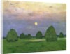 Hayricks at Dusk, 1899 by Isaak Ilyich Levitan