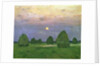 Hayricks at Dusk, 1899 by Isaak Ilyich Levitan