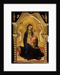 Madonna and Child, 1400 by Lorenzo Monaco