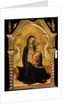 Madonna and Child, 1400 by Lorenzo Monaco