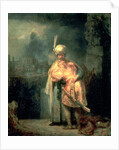 David and Jonathan, 1642 by Rembrandt Harmensz. van Rijn