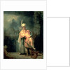 David and Jonathan, 1642 by Rembrandt Harmensz. van Rijn