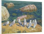 Seagulls, 1910 by Arkadij Aleksandrovic Rylov