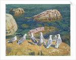 Seagulls, 1910 by Arkadij Aleksandrovic Rylov