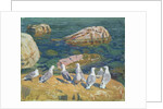 Seagulls, 1910 by Arkadij Aleksandrovic Rylov