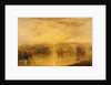 The Lake, Petworth: Sunset, a Stag Drinking, c.1829 by Joseph Mallord William Turner
