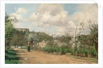View from Louveciennes, 1869-70 by Camille Pissarro