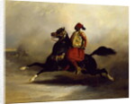 Nubian Horseman at the Gallop, 19th century by Alfred Dedreux or de Dreux