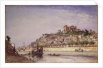 The Saone at Lyons, 1875 by Johan-Barthold Jongkind
