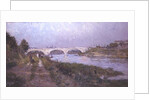 The Bridge over the Marne at Charenton by Albert-Charles Lebourg