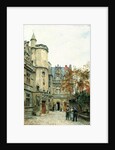 The Courtyard of the Museum of Cluny, c.1878-80 by Stanislas Victor Edouard Lepine