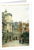 The Courtyard of the Museum of Cluny, c.1878-80 by Stanislas Victor Edouard Lepine