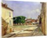 A Street in Avallon by Marcel Leprin