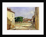 A Street in Avallon by Marcel Leprin