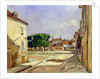 A Street in Avallon by Marcel Leprin