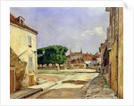 A Street in Avallon by Marcel Leprin