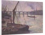 The Thames at Vauxhall Bridge, 1893 by Maximilien Luce