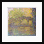 The Japanese Bridge, 1918-24 by Claude Monet