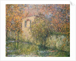 The House by the River by Henri Eugene Augustin Le Sidaner