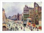 Drilling in the rue Reaumur, 1896 by Maximilien Luce