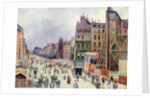 Drilling in the rue Reaumur, 1896 by Maximilien Luce
