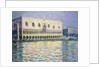 The Ducal Palace, Venice, 1908 by Claude Monet