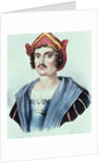 Portrait of Christopher Columbus by Dolfino by Anonymous