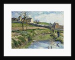 The Farm at Osny, 1883 by Camille Pissarro