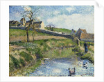 The Farm at Osny, 1883 by Camille Pissarro