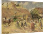 The Harvest, 1883 by Camille Pissarro