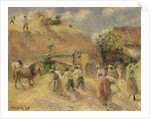 The Harvest, 1883 by Camille Pissarro