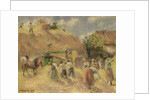The Harvest, 1883 by Camille Pissarro