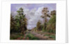 The road to Louveciennes at the edge of the wood, 1871 by Camille Pissarro