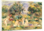 The Bathers by Pierre Auguste Renoir