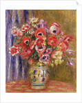 Vase of Tulips and Anemones, c.1895 by Pierre Auguste Renoir