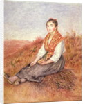 Woman with a bundle of firewood, c.1882 by Pierre Auguste Renoir